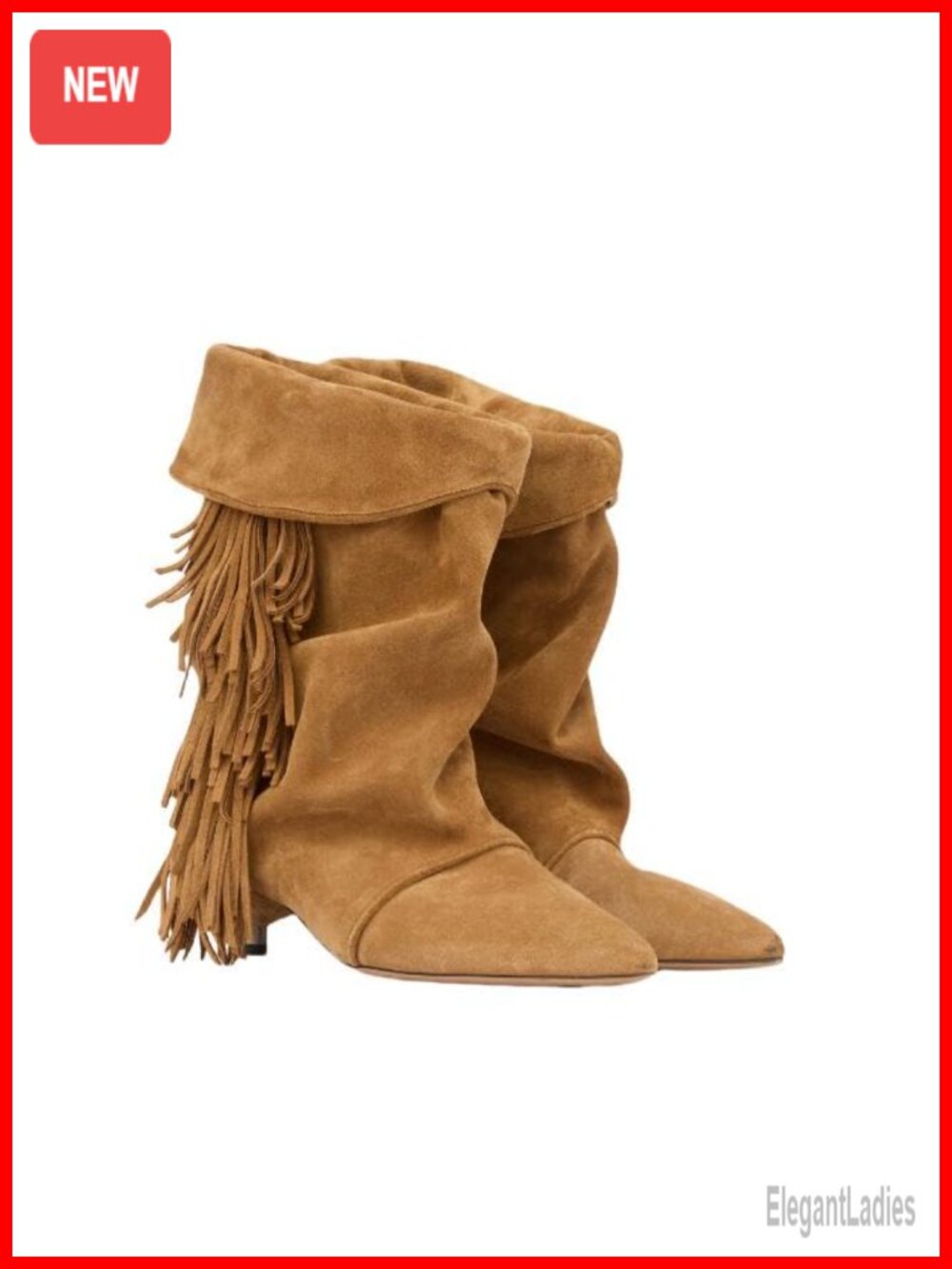 Slouchy Suede Kitten Heel Ankle Booties Pointed Toe Pull-On